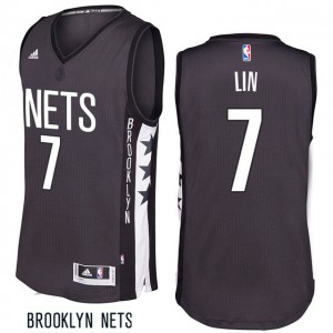 Jeremy Lin Brooklyn Nets adidas Net Number T-Shirt - Black