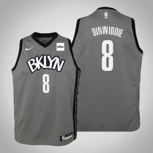 Spencer Dinwiddie Brooklyn Nets Game-Used #26 White City Jersey vs
